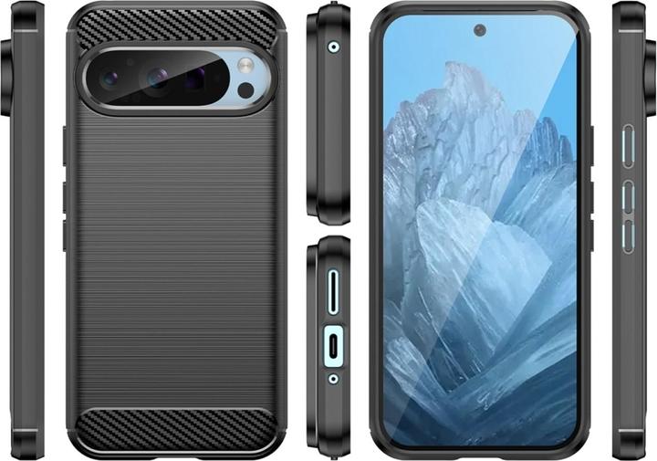 Actual product image Screenguard Carbon Brushed Soft TPU (Google Pixel 9 Pro)