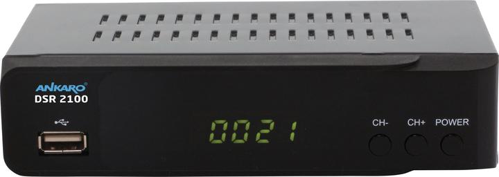 Actual product image Ankaro DVB-S HDTV Receiver DSR 2100 (DVB-S, CI+ slot)