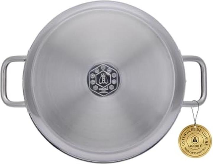 Image du produit Laguiole Sautoir pour toutes sources de chaleur, y compris induction et four jusqu'à 230°C (Poêle à frire, Acier inoxydable)