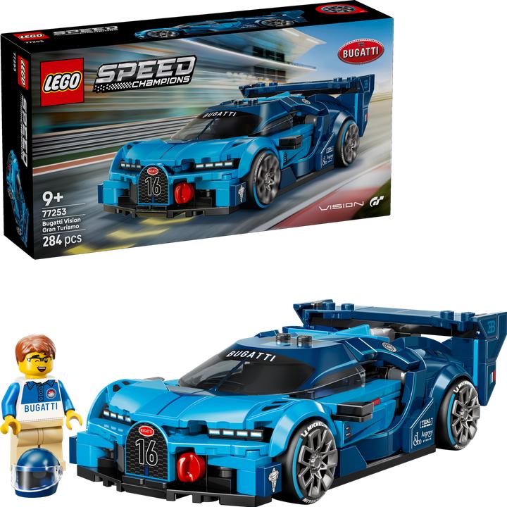 Produktbild LEGO Bugatti Vision GT Hypersportwagen (77253, LEGO Speed Champions)
