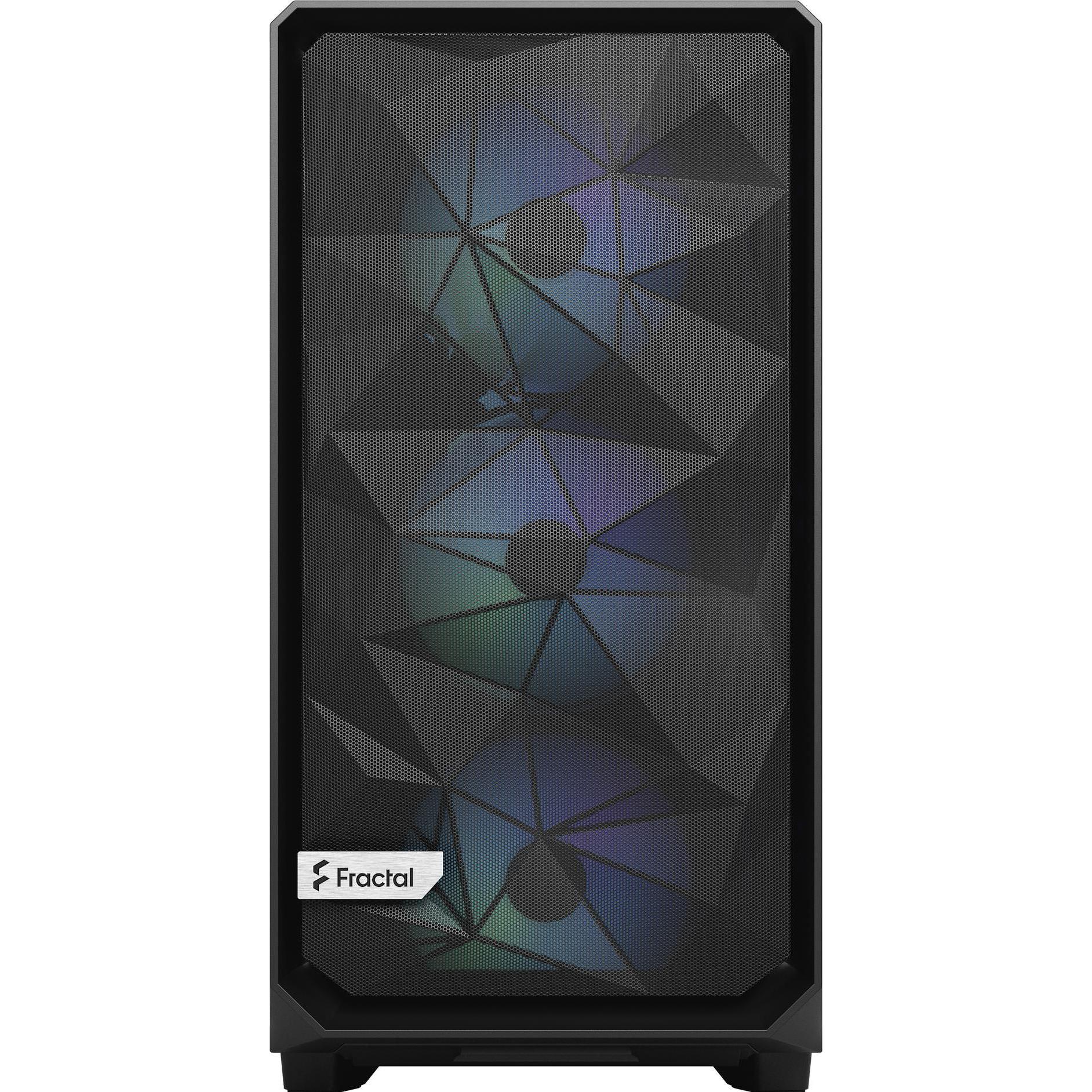 Thumbnail - Fractal Meshify 2 Lite (ATX, mATX, Mini-ITX, E-ATX), PC Gehäuse, Schwarz