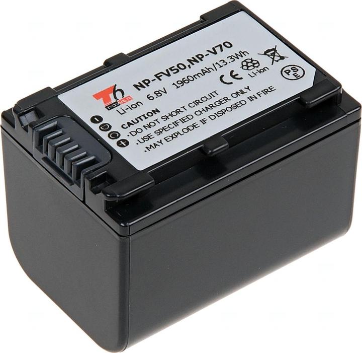 Actual product image T6 Power Battery Sony NP-FV70,,????ed???? (Camera battery)