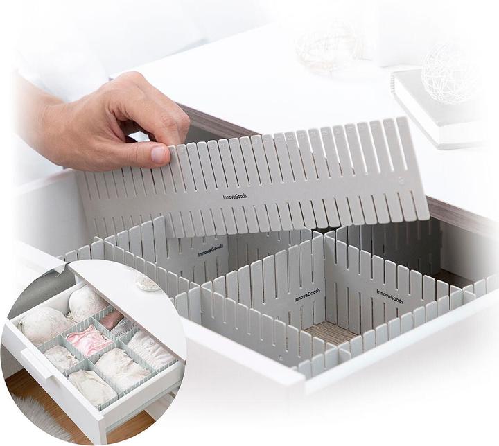 Produktbild InnovaGoods 16x Trennwände für Schubladen
