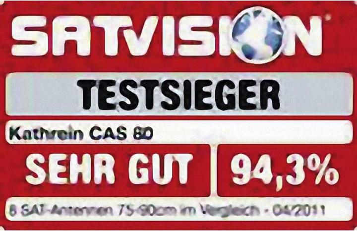 Image du produit Kathrein CAS 80 (Antenne parabolique, 37.70 dB, DVB-S / -S2)