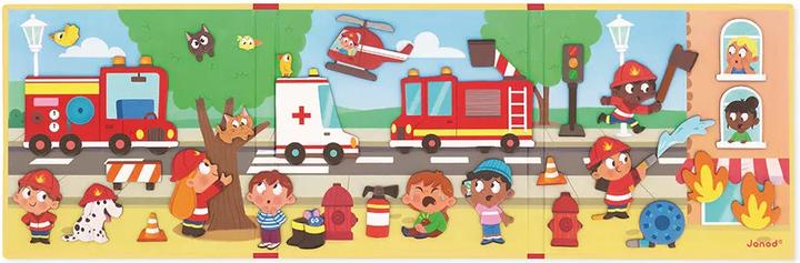 Actual product image Janod Magnetistories Feuerwehr (German, 3 - 8 years)