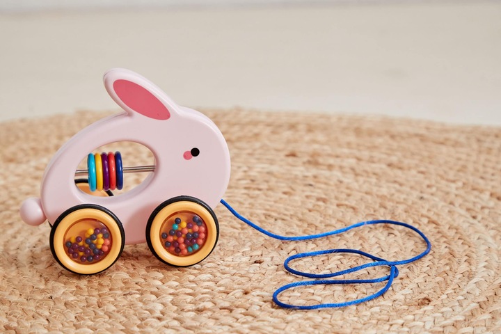 Actual product image Scandinavian Baby Products Rabbit pull