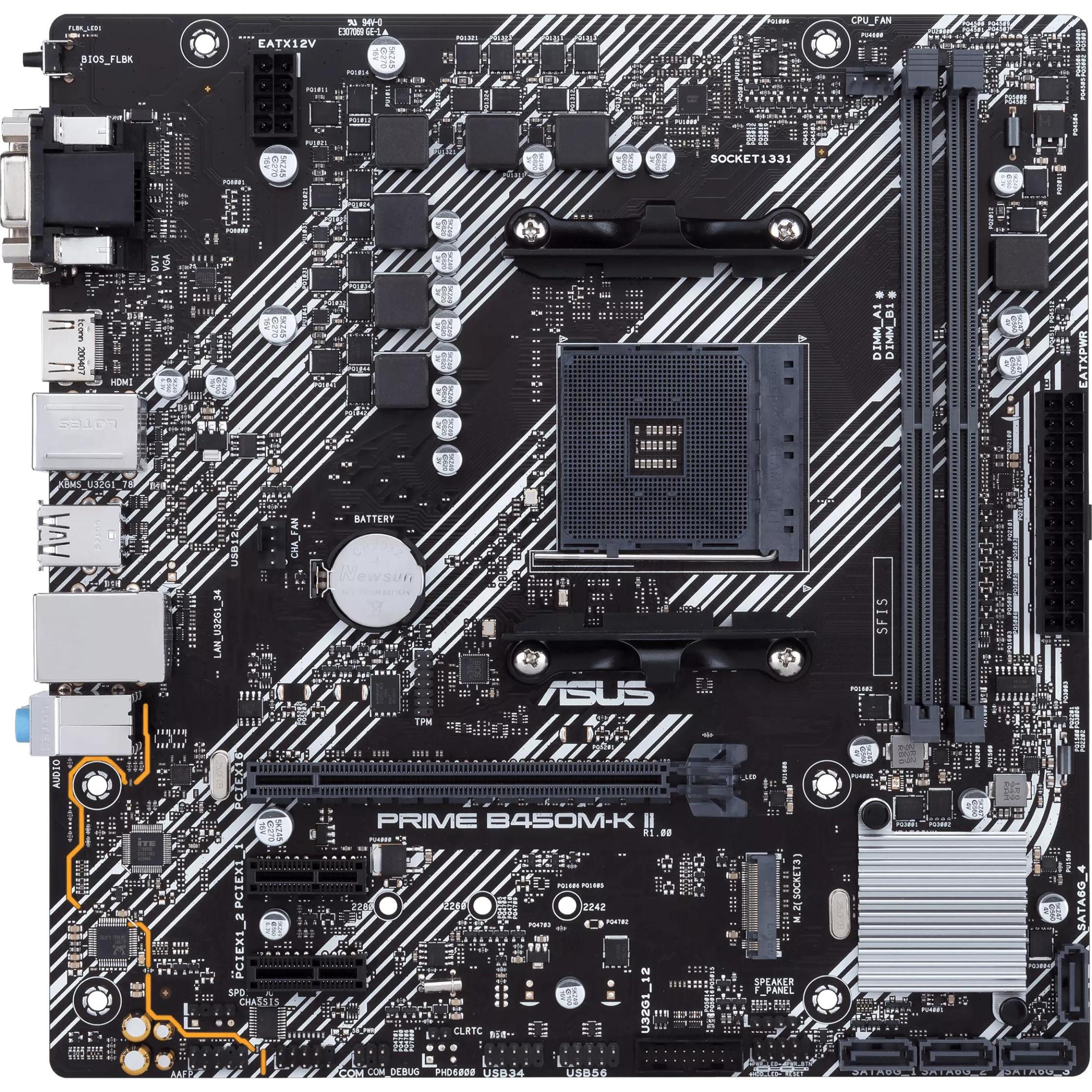 ASUS PRIME B450M-K II - buy at Galaxus