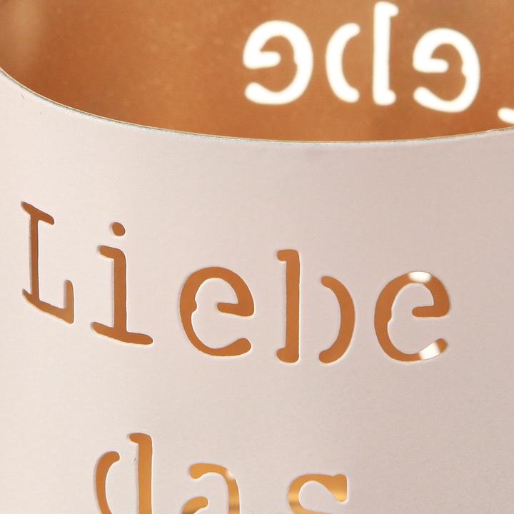 Image du produit Viana Windlicht Liebe das Leben dekoratives Set 4St (4 x)