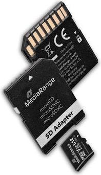 Actual product image MediaRange MICRO SDXC KARTE 512GB (512 GB, microSDXC, U3, UHS-I)
