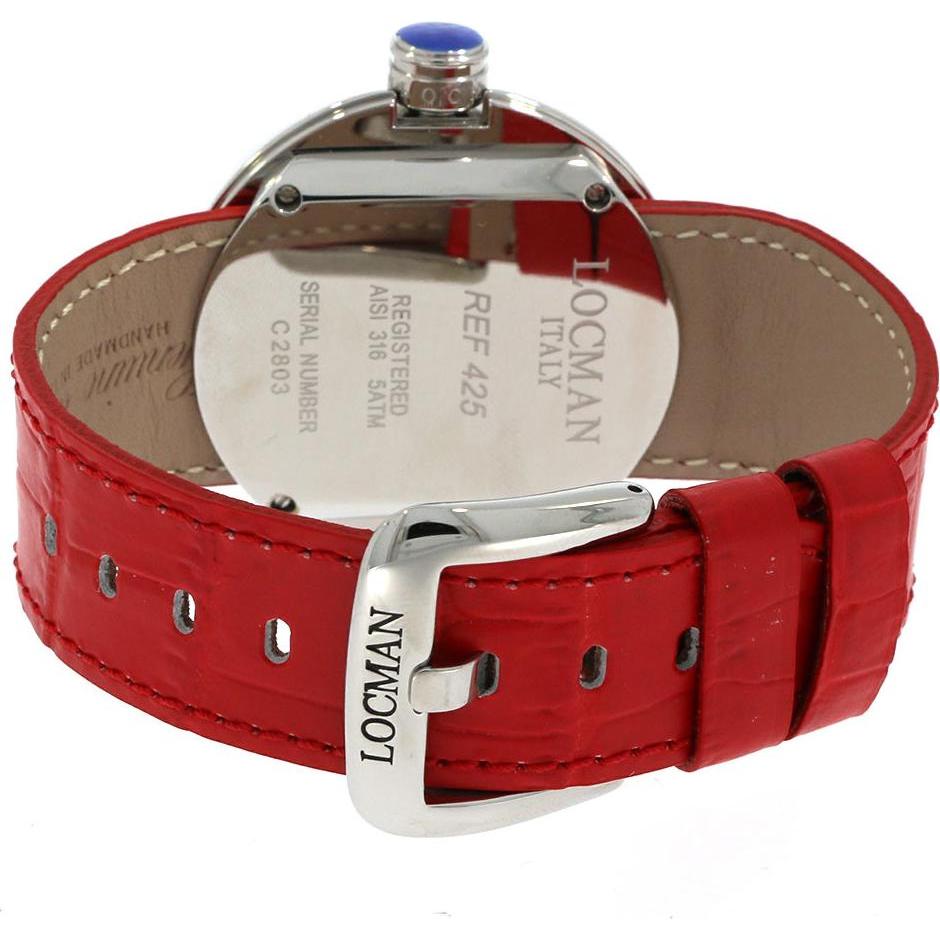 Thumbnail - Locman, Armbanduhr, Italy Herrenuhr Change Automatik Ref. 0425, Rot, (Analoguhr, 46 mm)
