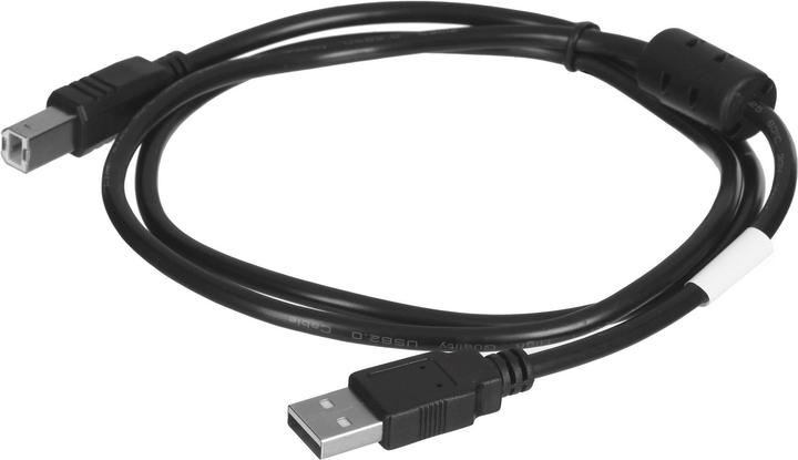 Image du produit Lanberg CA-USBA-11CC-0010-BK Câble USB USB 2.0 USB B (1 m, USB 2.0)