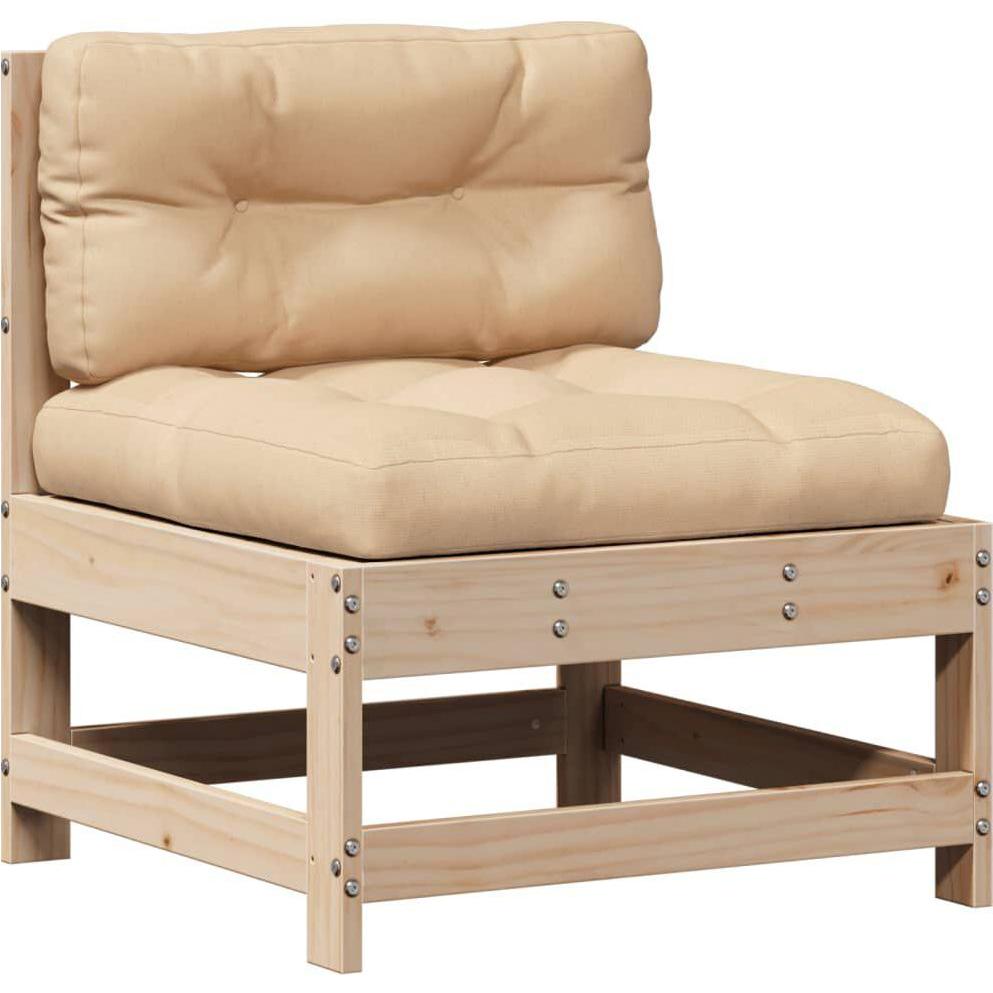 Thumbnail - VidaXL, Gartenlounge, 10-tlg. Garten-Lounge-Set mit Kissen