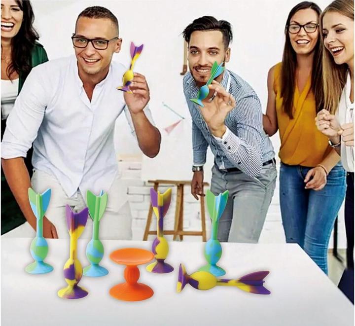 Immagine prodotto Totally Trendy Silikon Pop Darts Master (1 - 2 Giocatori)