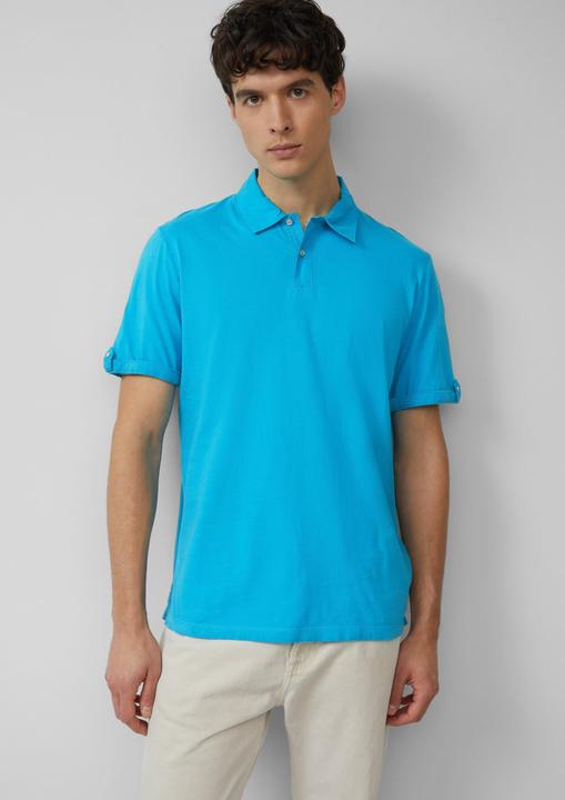 Actual product image S.Oliver Polo-Shirt Jersey-Poloshirt mit Ärmel-Detail (S)