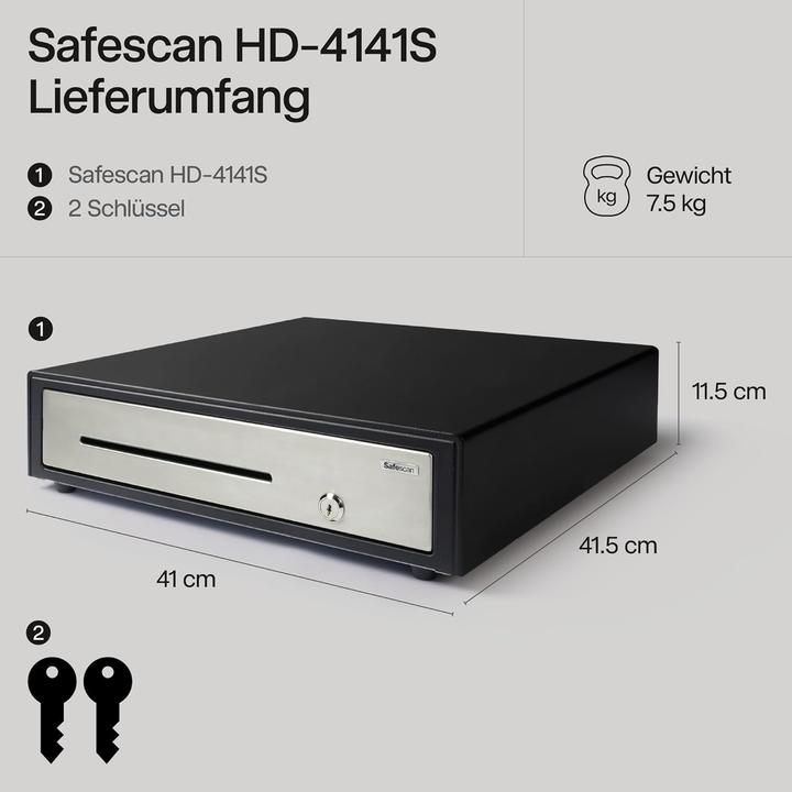 Actual product image Safescan HD-4141S