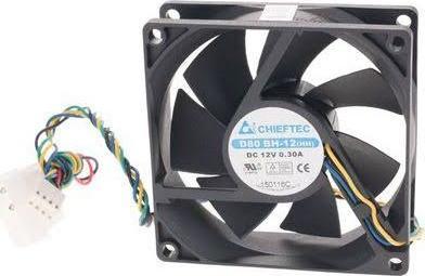Actual product image Chieftec Case fan Chiftec (80 mm, 1 x)