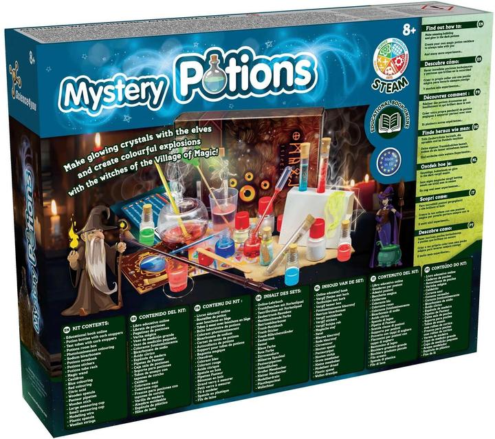 Actual product image Science4you Zaubertrank-Labor - Experimentierkasten