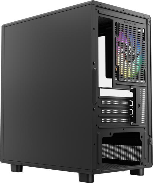 Produktbild xyz Boitier Mini Tour Micro ATX Atom RGB avec panneau vitré (Noir) (mATX, Mini-ITX)