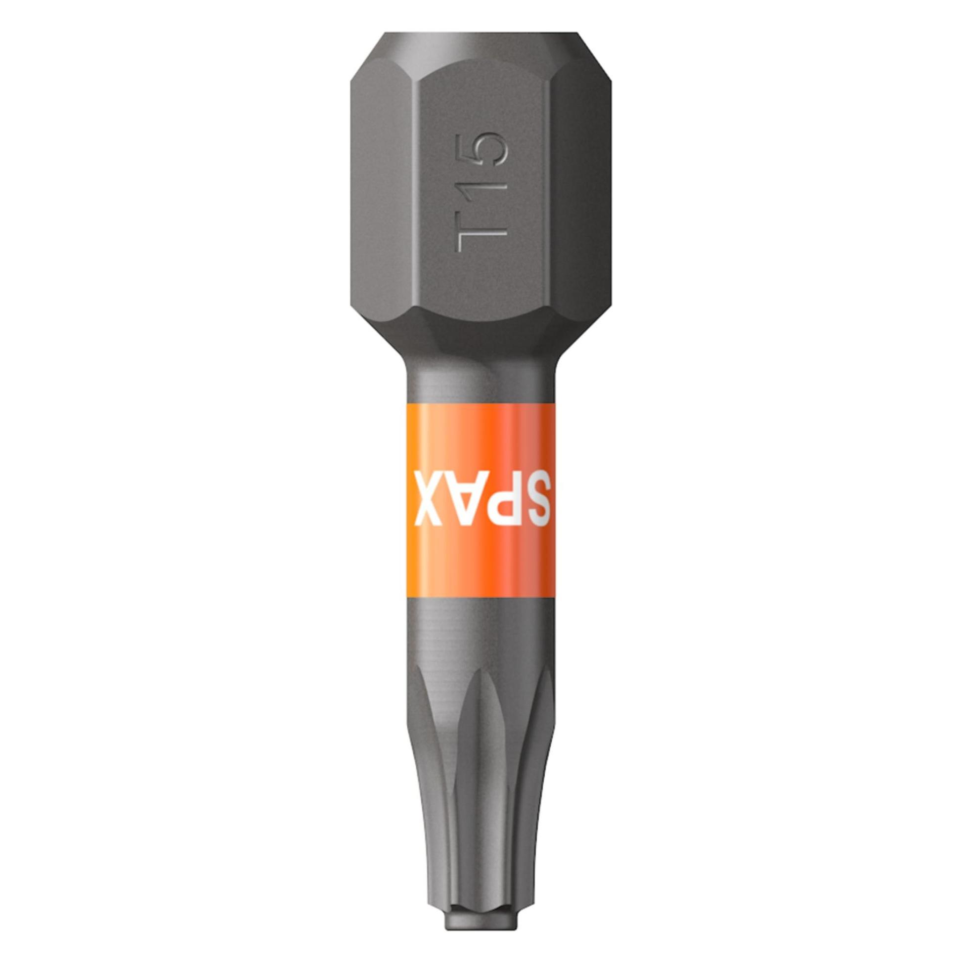 Spax, Bits, Bit T-Star Plus T15 25mm S (Zeskantbus Tx)