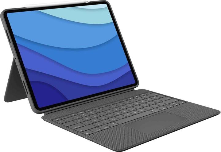 Produktbild Logitech Combo Touch (US, Apple iPad Pro 12.9 2018, Apple iPad Pro 12.9 2020, Apple iPad Pro 12.9 2021, Apple iPad Pro 12.9 2022)