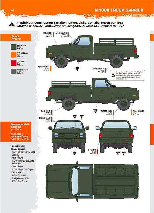Produktbild AK Interactive M1008 TROOP CARRIER