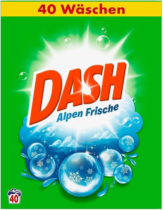 Dash Regulär (40 Waschgänge, Waschpulver)