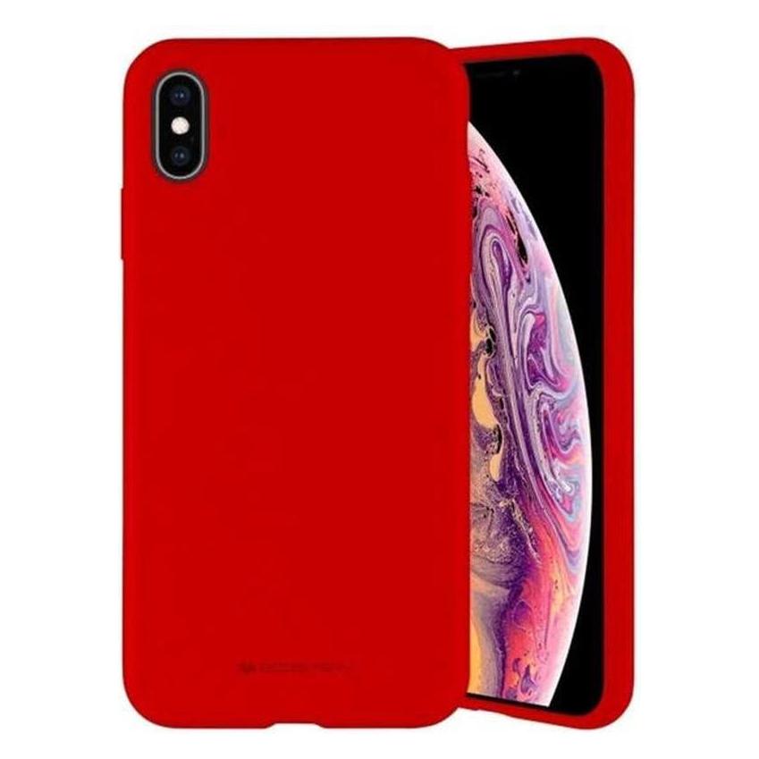 Partner Rosso Custodia Mercury Custodia In Silicone Samsung S906 S22 Plus 5G (Samsung Galaxy S22+), Cover Smartphone,