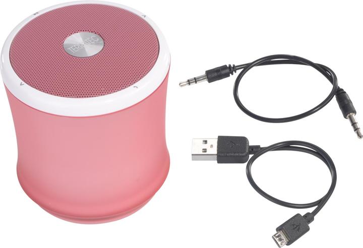 Produktbild Terratec Concert BT NEO XS pink Bluetooth Lautsprecher (5 h, Batteriebetrieb)