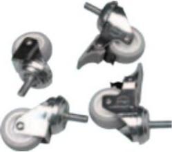 Actual product image Ekivalan Transport castors for network enclosures, 100 KG