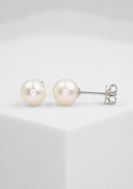Image du produit Muau Boucles d'oreilles (Or blanc)