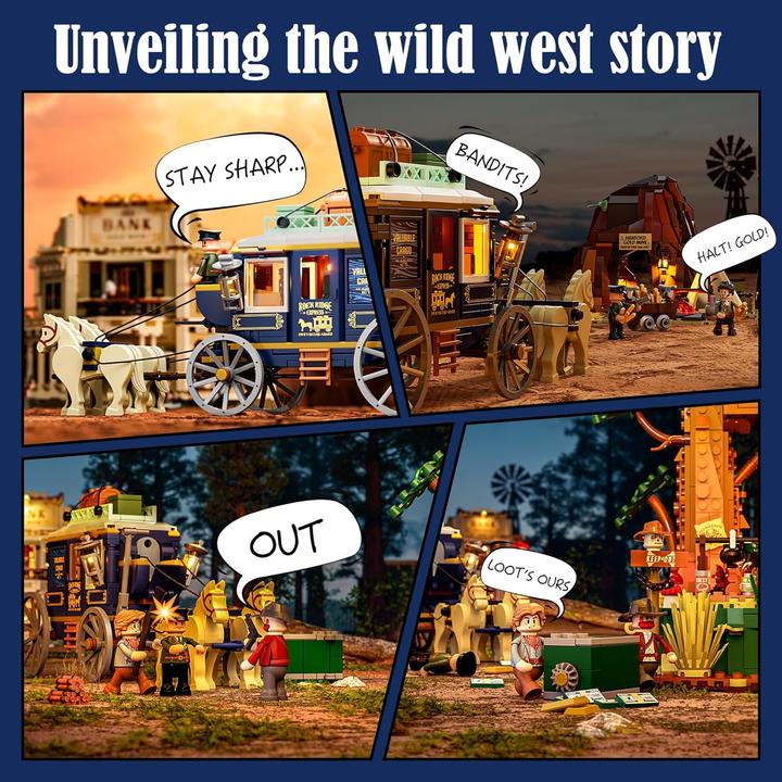 Image du produit Lumibricks Western Postkutsche