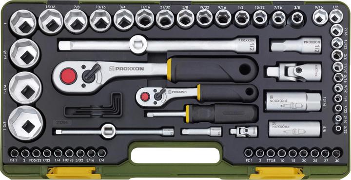 Proxxon Socket wrench set (1/2")
