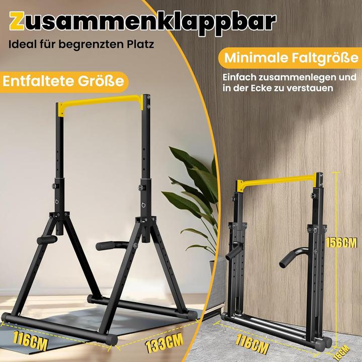 Actual product image Dobests Faltbare Power Tower Dip Station