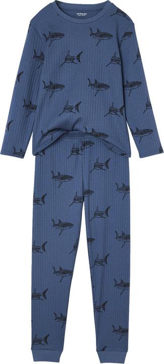 Image du produit Vertbaudet 2er-Pack Jungen Schlafanzüge mit Haien (110)