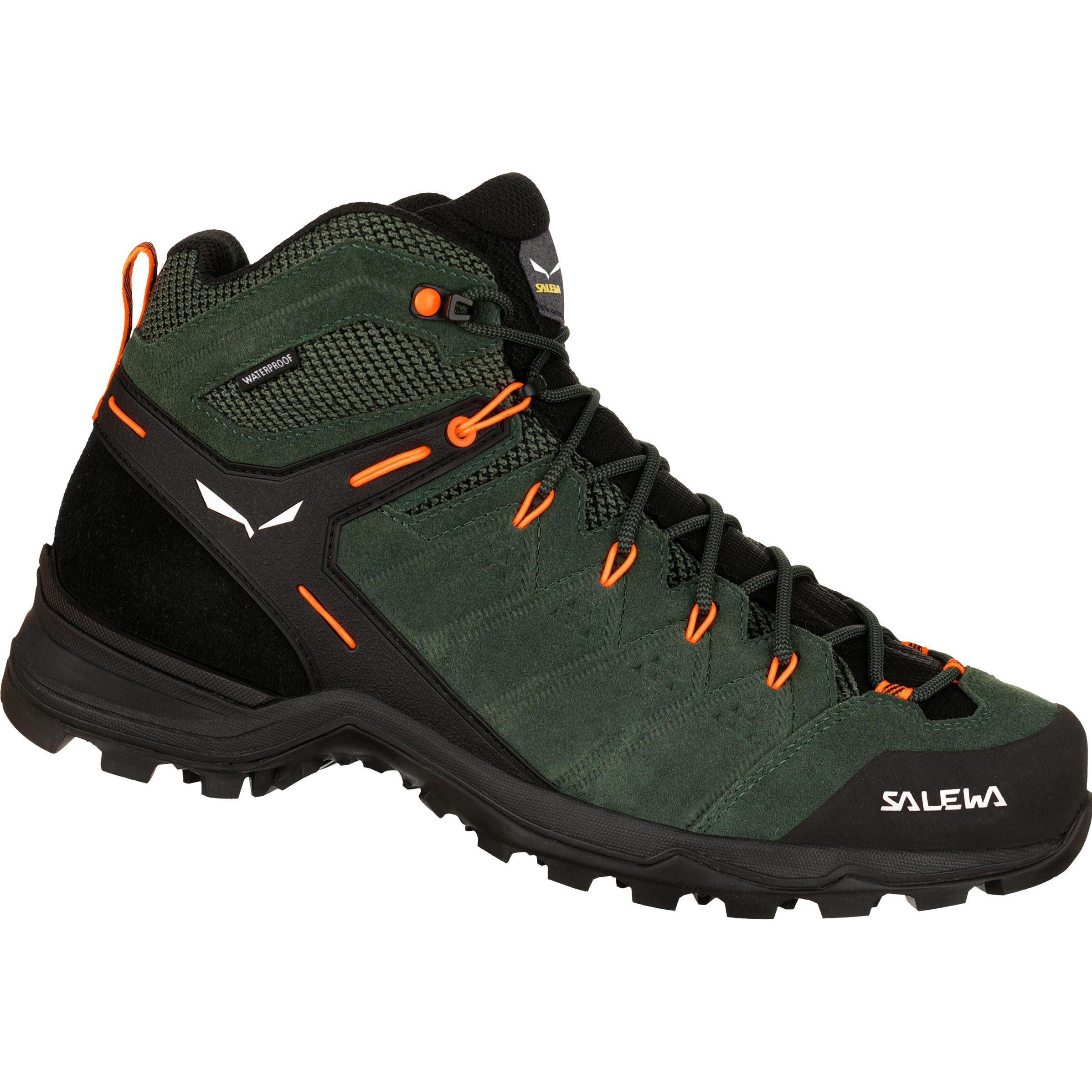 Salewa, Herren, Wanderschuhe, Alp Mate Mid Wasserdichter Schuh (42.5), Grün