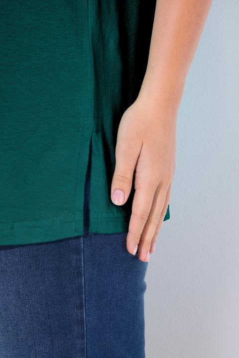 Immagine prodotto Ulla Popken Maglia dal taglio morbido con scollo rotondo e mezze maniche (62)