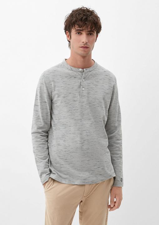 Produktbild s.Oliver T-Shirt Langarmshirt mit Henleyausschnitt (XL)