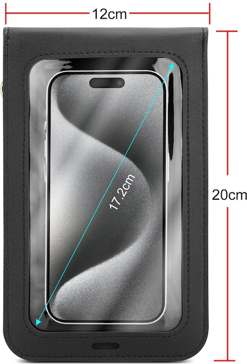 Actual product image Cadorabo Shoulder Bag Phone Case for Nokia 8.1 PLUS for Women (Nokia 8.1 Plus)