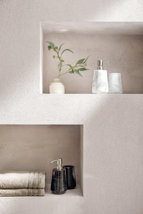 Actual product image Kleine Wolke Soap Dispenser Carrara 990 ml, Black