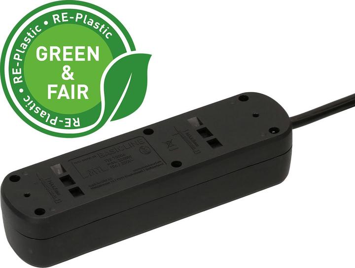 Immagine prodotto Max Hauri Steckdosenleiste Basic Line (4x, Tipo 13, 1.50 m)