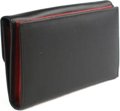 Actual product image Eastern Counties Leather Bridget leather wallet contrast