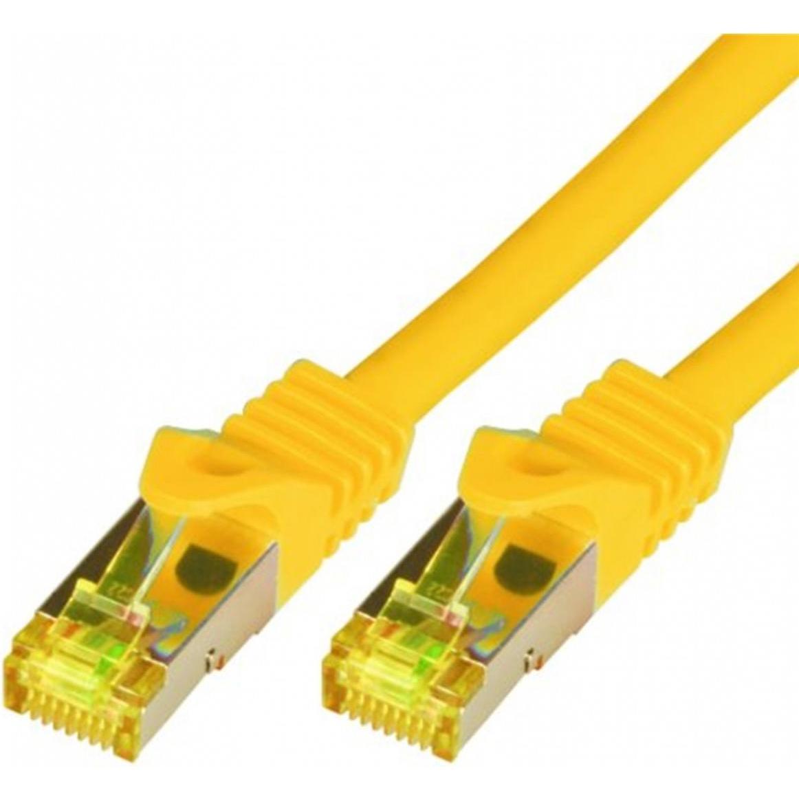 M-Cab Netzwerkkabel (S/FTP, CAT7, 0.25 m), Netzwerkkabel