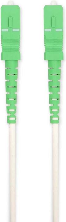 Nedis Glasfaser-Netzwerkkabel | SMF (Single Mode Phase) | SC/APC | SC/APC | 100 Gbps | 6.00 m | Weis (6 m)