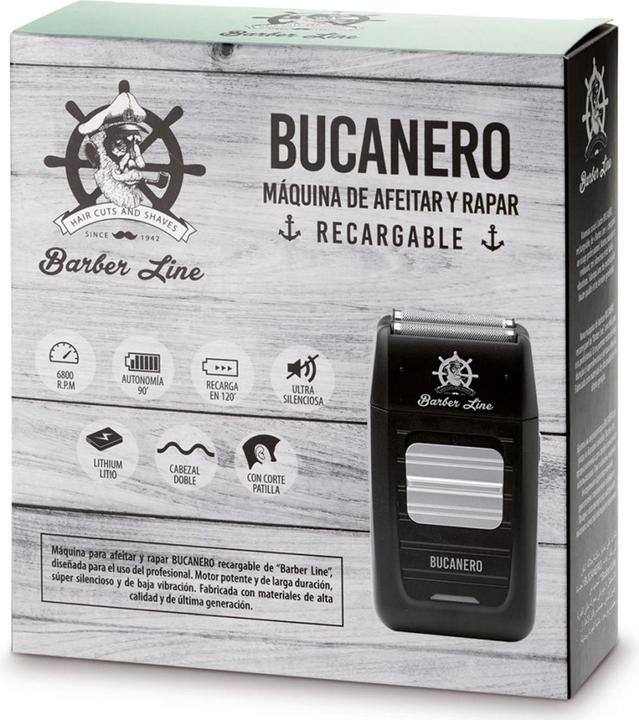 Image du produit Caso Shaver Barber Line Bucanero Machine à couper les cheveux avec batterie pour l'épilation