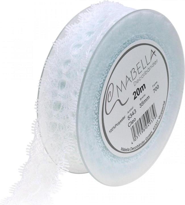 Image du produit Mabella Dekoband Spitze für kreative Hochzeitsdekorationen (1x)