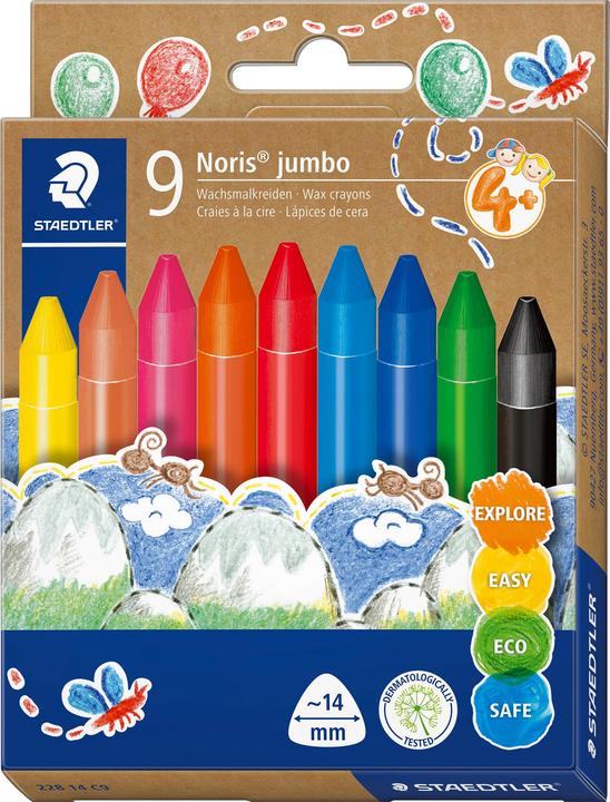 Produktbild Staedtler Wachsmalkreide (9 x)