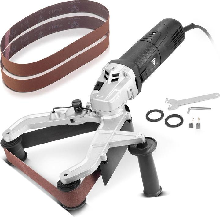 Produktbild Stahlwerk Rohrbandschleifer RS-1300 ST mit 1.300 W und 1.100 - 3.200 U/min (Rohrbandschleifer, 1300 W)