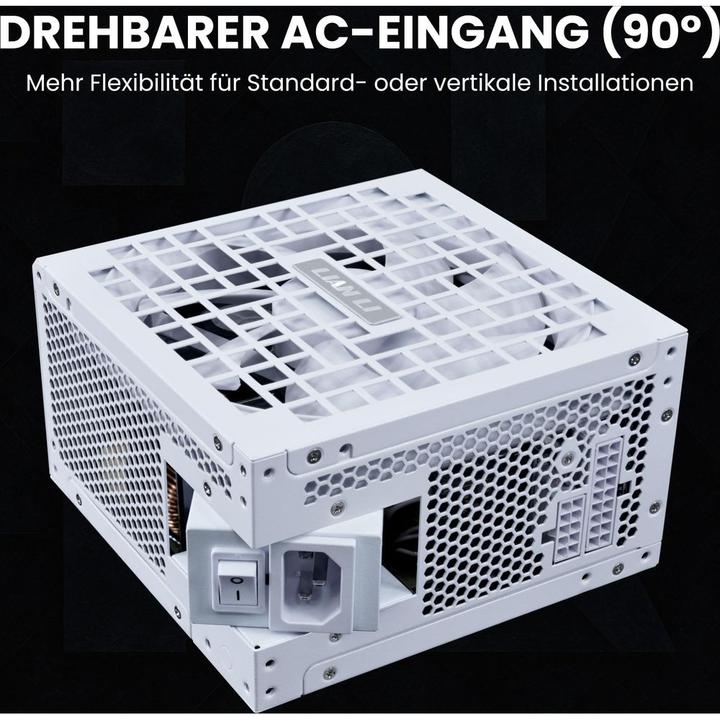 Produktbild Lian-Li RS Series 80 PLUS Gold Netzteil, ATX 3.1, modular - 1.000 Watt, weiss (1000 W)