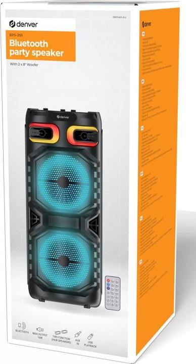 Actual product image Denver BPS-355 (3 h, Rechargeable battery operated)