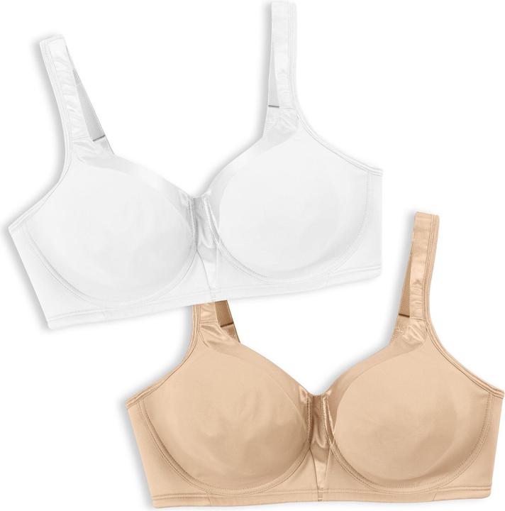Playtex 18 Hour Silky Smoothing Wireless Bra (pack of 2, 38 C)